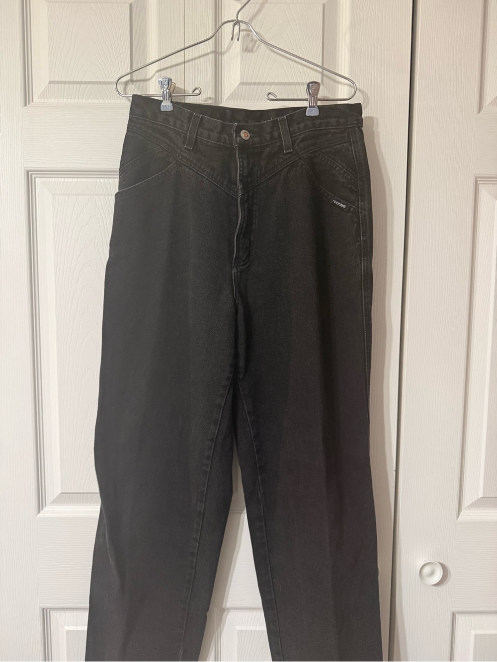 Vintage 90s Rockies Women's Black Boot Cut Jeans